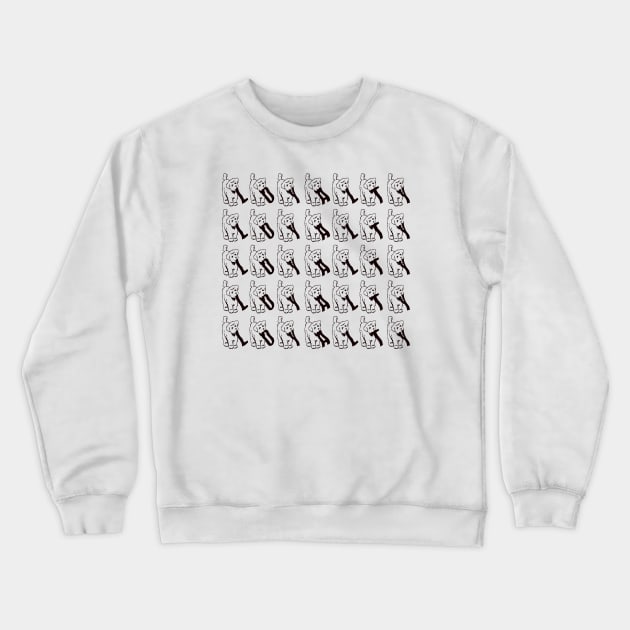 Loyalty Dog Crewneck Sweatshirt by elzammar